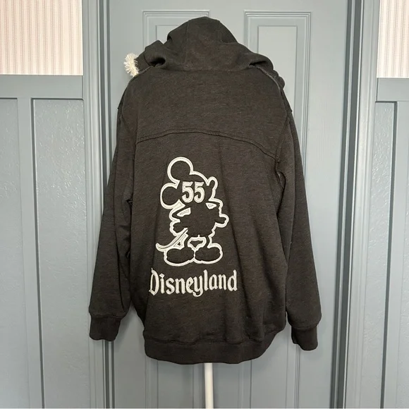 Disney Gray Sweatshirt with Mickey Mouse Design - Picture 5 of 6